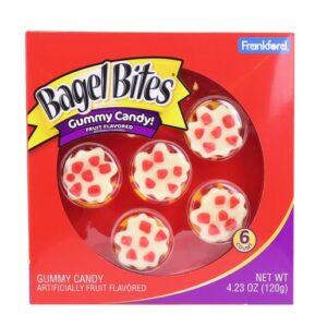 Frankford Bagel Bites Pizza Bagel Gummy Candy 4.23oz 12ct